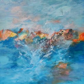 Painting, Tumulte, Marie Line Robert