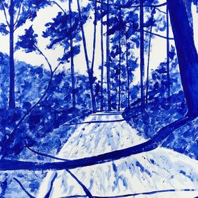 Painting, Le bois du Hénan, Frédéric Cadiou