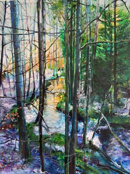 Peinture, Un Matin Divers, Pascal Herrmann