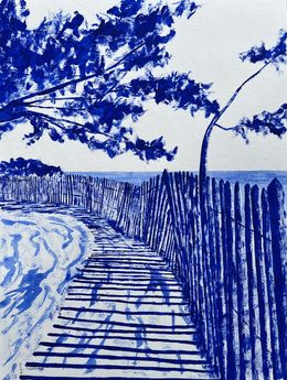 Painting, Beg Meil, Frédéric Cadiou