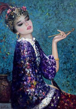 Peinture, The Gift from China, Emil Aziz