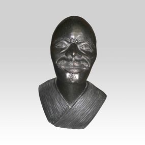 Sculpture, King to be - Le roi, Edson Muchena