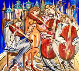 Painting, The Symphony of Prague, Kirill Postovit