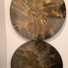 Peinture, Infini - huit - cycle vie - harmonie, Adélaïde Leferme