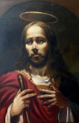 Painting, Jesus Christ, Alexander Litvinov