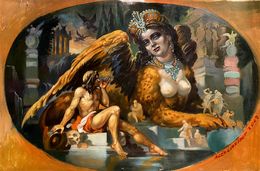 Painting, Sphinx, Alexander Litvinov