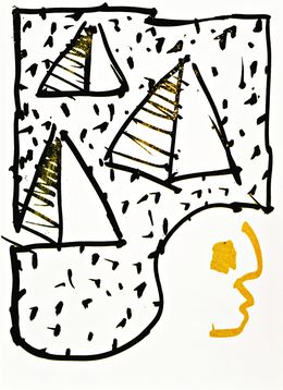 Print, Résumé (3), Pierre Alechinsky