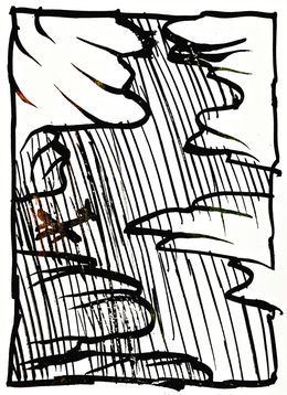 Print, Résumé (8), Pierre Alechinsky