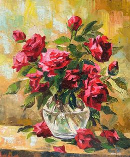Painting, Floral Elegy, Stepan Ohanyan