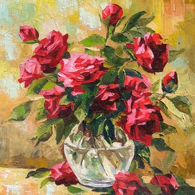 Painting, Floral Elegy, Karine Harutyunyan