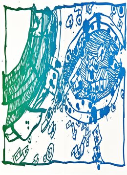 Print, Résumé (9), Pierre Alechinsky