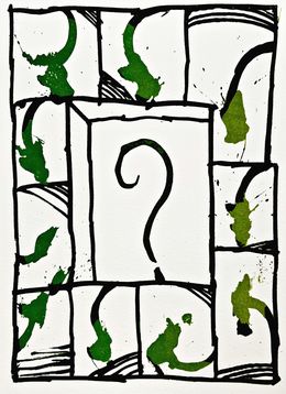 Print, Résumé (9) (13), Pierre Alechinsky