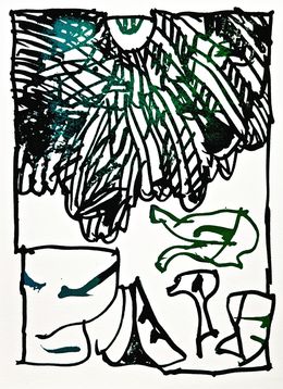 Print, Résumé (9) (14), Pierre Alechinsky