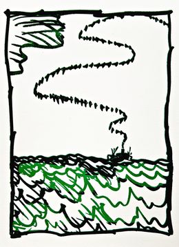 Print, Résumé (9) (16), Pierre Alechinsky