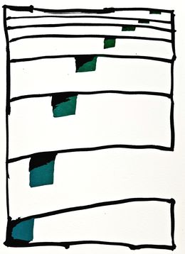 Print, Résumé (9) (18), Pierre Alechinsky