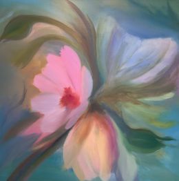 Peinture, Flower Power, Adrienne