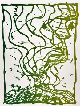Print, Résumé (9) (8), Pierre Alechinsky