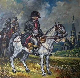 Painting, Napoleon, Alexander Litvinov