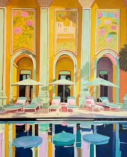 Painting, Drifting Between Light and Love (1), Lilly Muth