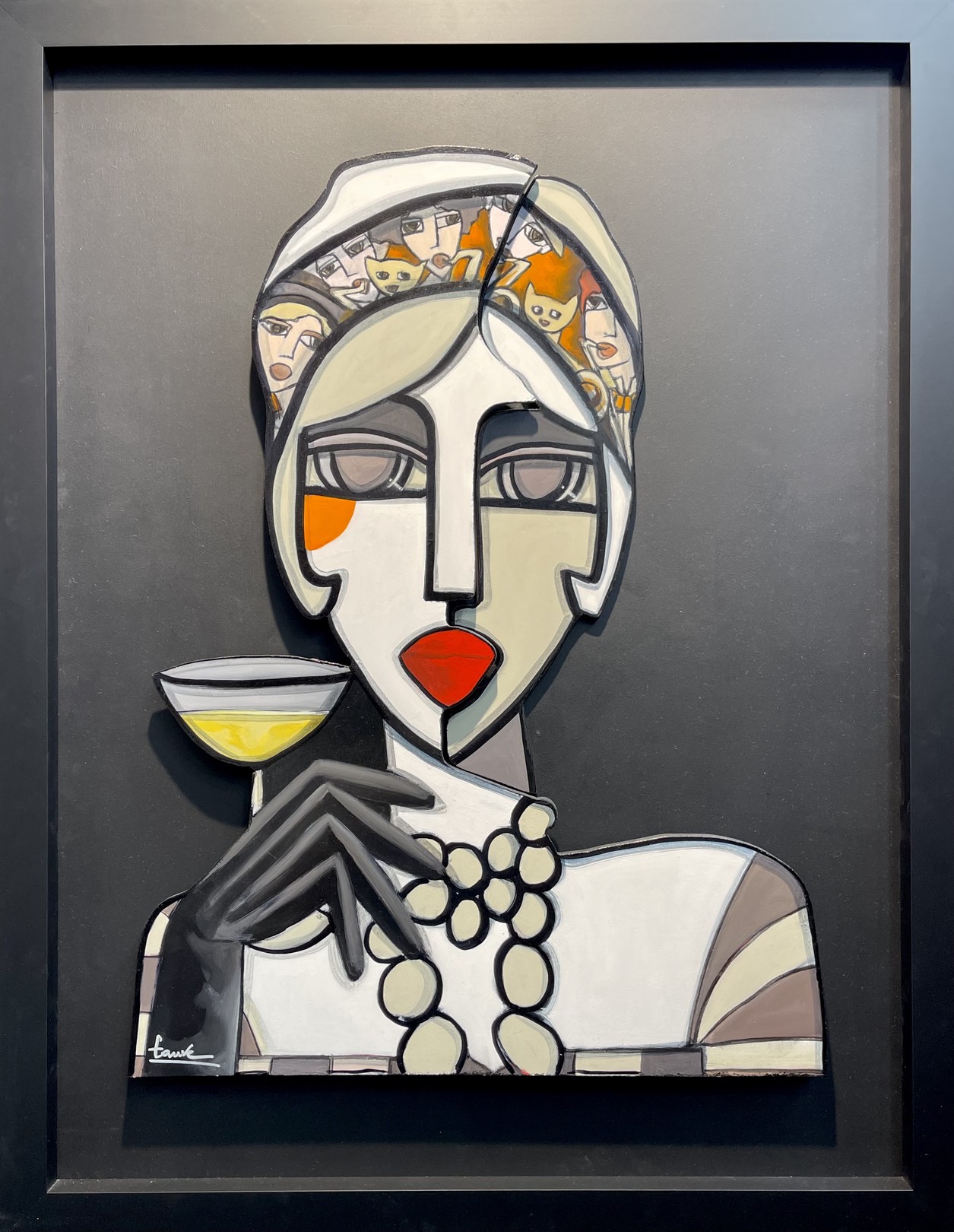 Martine Fauve Dechavanne, Tchin! Martine Fauve Dechavanne, Tchin!