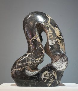 Sculpture, Cloud, Portoro marble, Nando