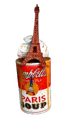 Sculpture, Eiffel Tower Soup, Priscilla Vettese
