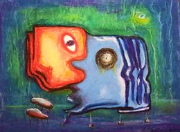 Painting, Looking back, Vladimir Kolosov