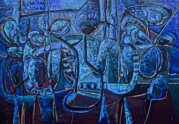 Gemälde, Nocturno, Juan Ibarra