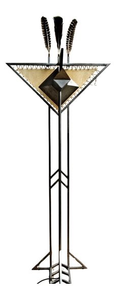 Skulpturen, Totem Lampe, Osse Müller