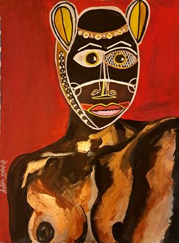 Painting, The lolo project, Ayoka Zahir