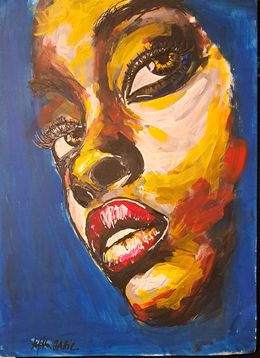 Painting, 2 the left, Ayoka Zahir