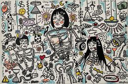 Painting, Happy ending, Stef Basias