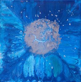 Painting, Energy of Moon, Vladilena Cherednichenko