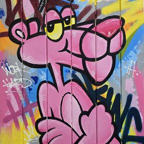 Painting, Pink Attitude - In the City, Nacks
