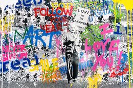 Peinture, Einstein - Follow your Heart, Mr Brainwash