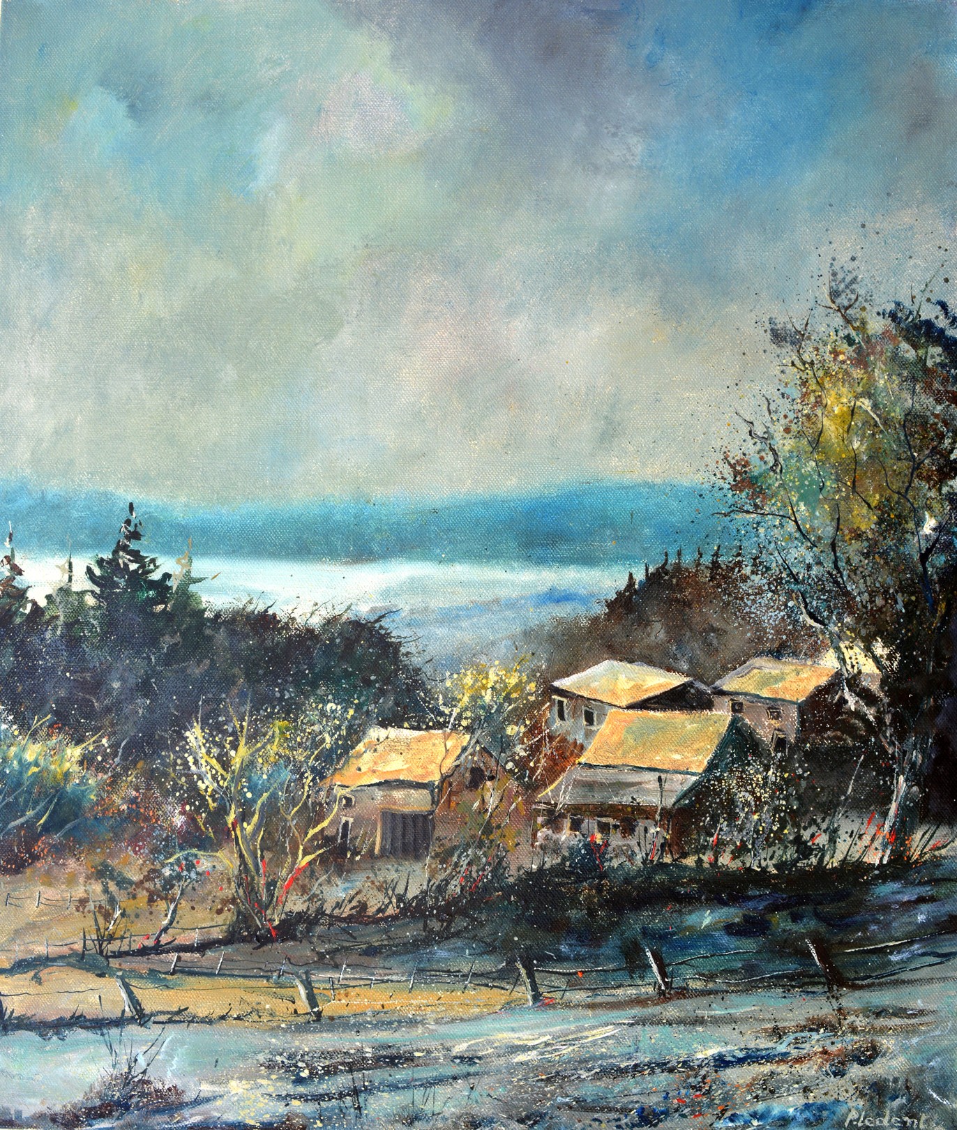 Pol Ledent, Peaceful countryside Pol Ledent, Peaceful countryside