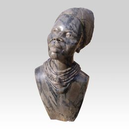 Sculpture, Lovely lady - Beauté, Edson Muchena