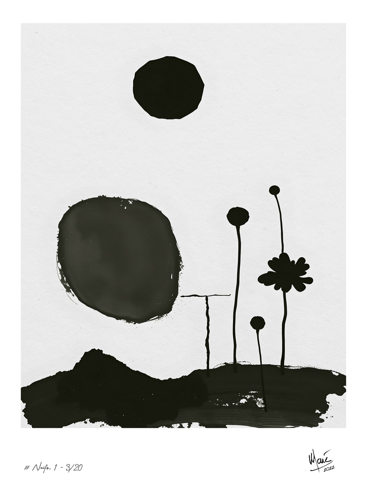 Marc Leforestier, # Traits Naïfs, 1 Marc Leforestier, # Traits Naïfs, 1
