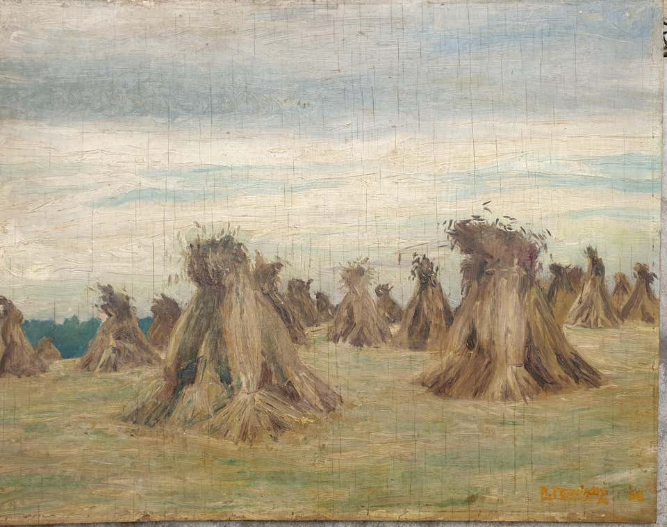 Robert Perniaux, Harvest, The Haystacks, Robert Perniaux, Harvest, The Haystacks,