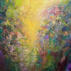 Peinture, A golden kiss, Photini Christiforou
