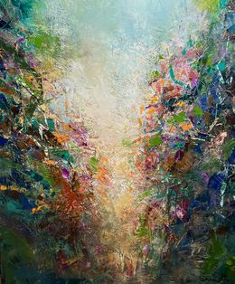 Painting, Burst of joy, Photini Christiforou