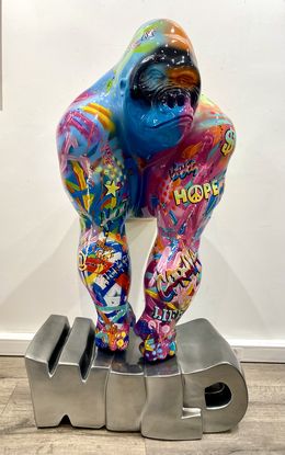 Sculpture, Wild gorille 1255, Masaya