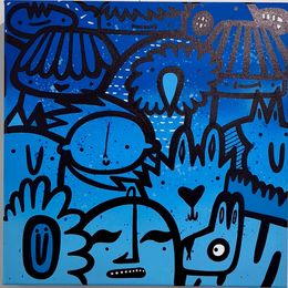 Peinture, Under Moonlight, Kev Munday