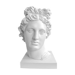 Sculpture, Apolo White. Head Sculpture. From the series Apollo, Paloma Castello