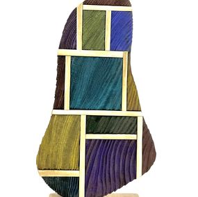 Sculpture, Color Block #12, Anne Ghez