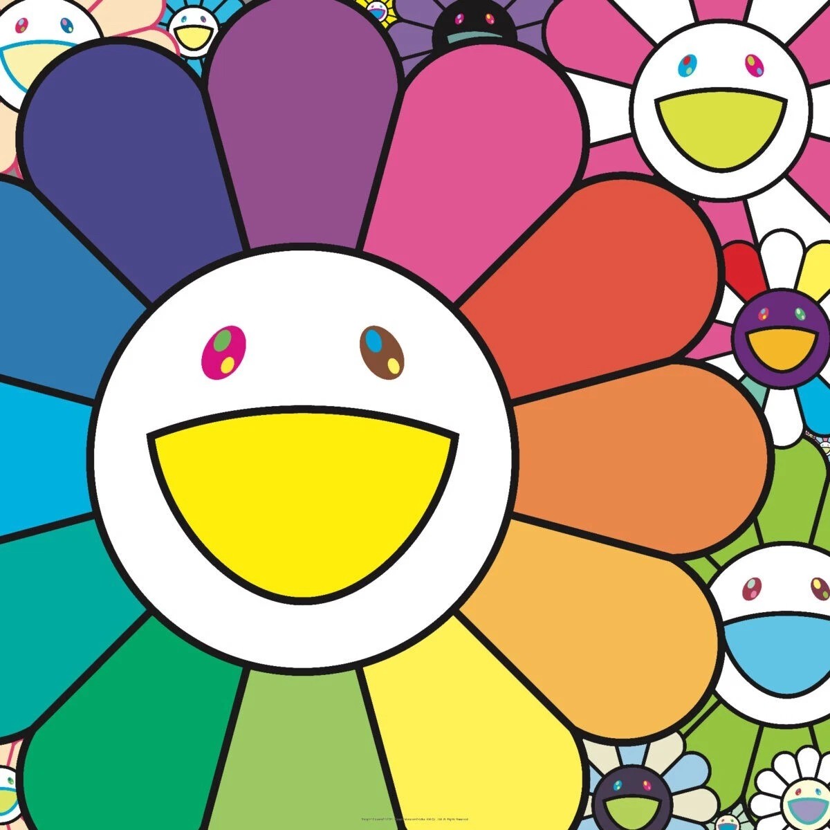 Takashi Murakami, Poppin’ Flowers Takashi Murakami, Poppin’ Flowers