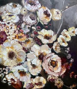 Painting, Blooming Spring, Oksana Petrova