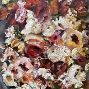 Pittura, Flowers are dancing, Oksana Petrova
