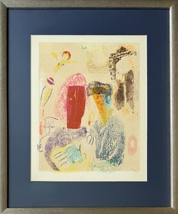 Print, Poèmes, Planche XXII (trial proof), Marc Chagall