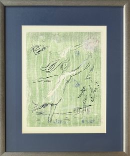 Print, Poèmes, Planche IX (trial proof), Marc Chagall